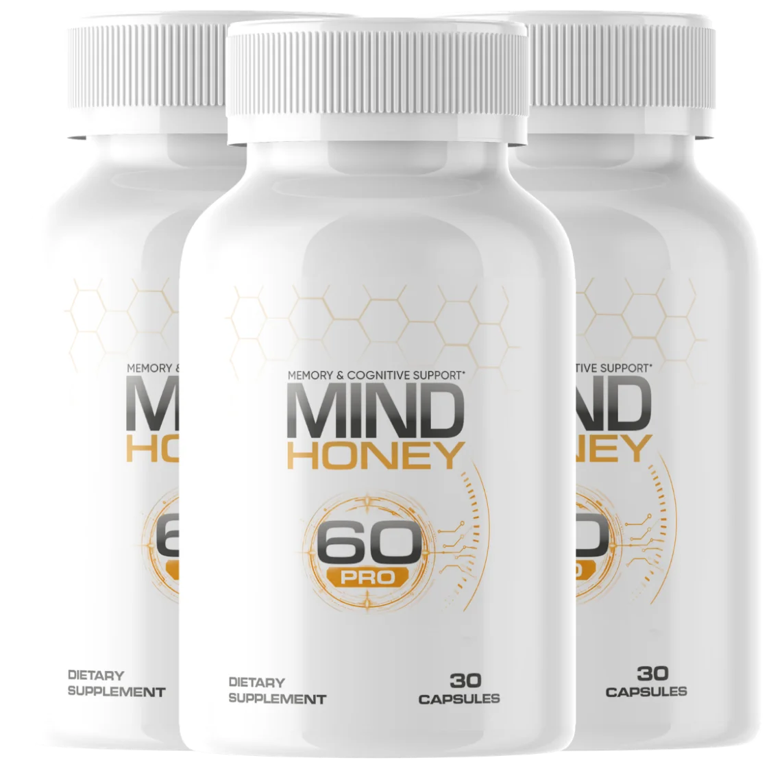 3 bottles of Mind Honey